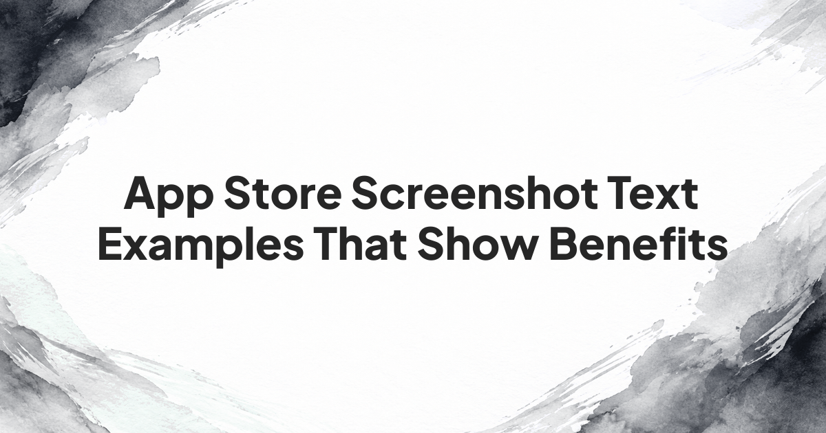 Feature labels revised into short, benefit-led app screenshot captions