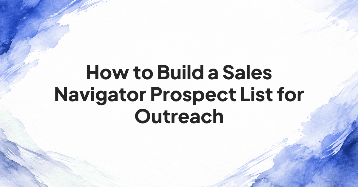 ZenMode cover for a guide to building a reviewed Sales Navigator prospect list